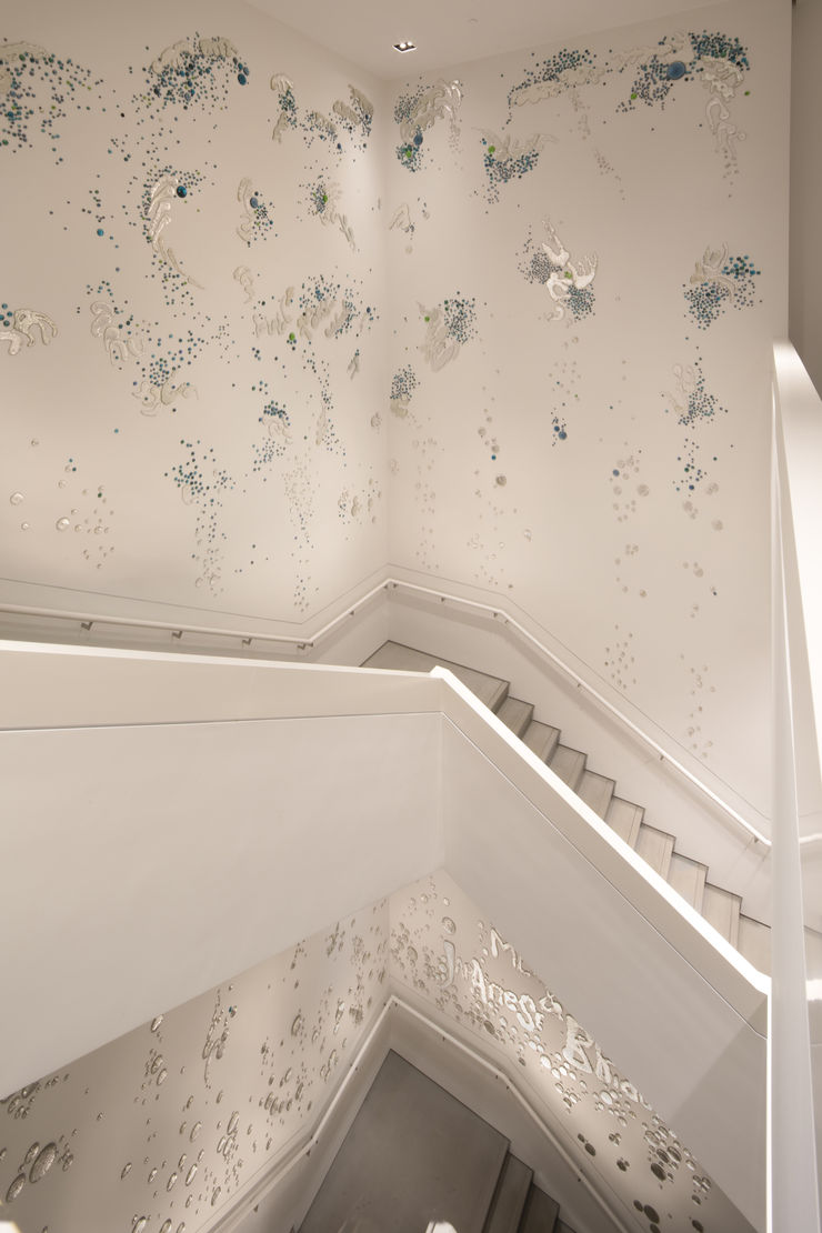 Rob Wynne, instalação "Castles, Mermaids & Bridges" no Norton Museum | art installation “Castles, Mermaids & Bridges” at the Norton Museum, 2019