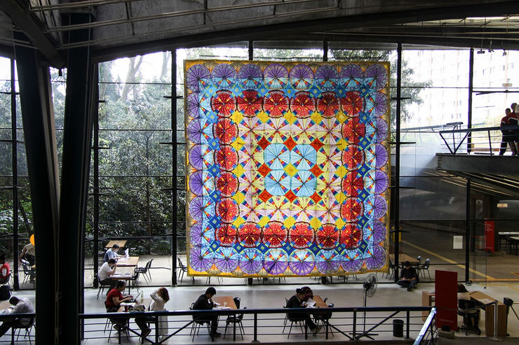 Delson Uchôa, vista da exposição ¨O Bicho de Seda¨, 2012