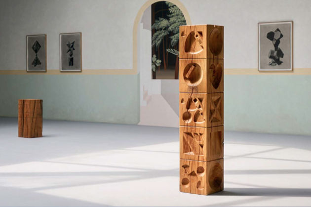 Raphaël Zarka, vista da exposição "Gnomonica" | exhibition view "Gnomonica", 2019