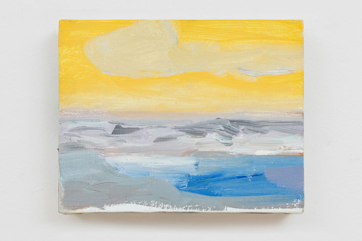 Gabriela Machado Sem título | Untitled, 2016 óleo sobre linho | oil on linen 14 x 18 cm | 5.51 x 7.09 in