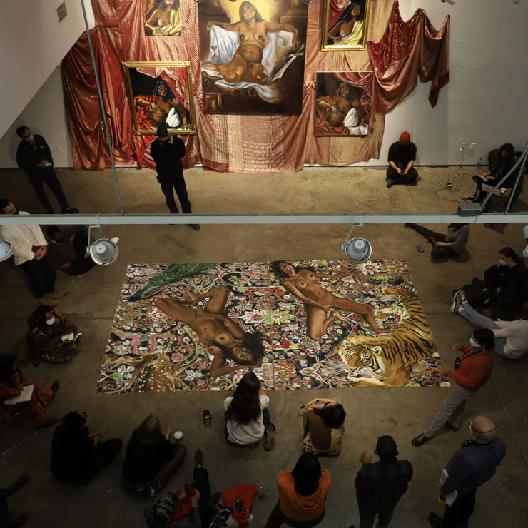 Bhasha Chakrabarti | Yale School of Art, install view, 2021.