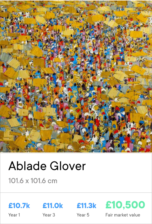 Ablade Glover, Market Scenes, 2014