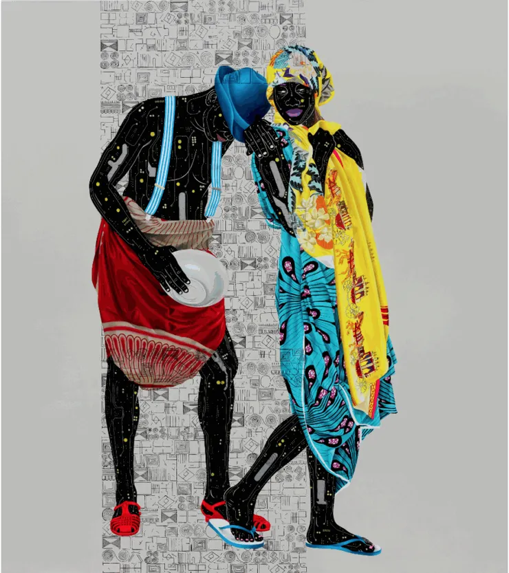 Eddy Kamuanga Ilunga, Fragile 2, 2018