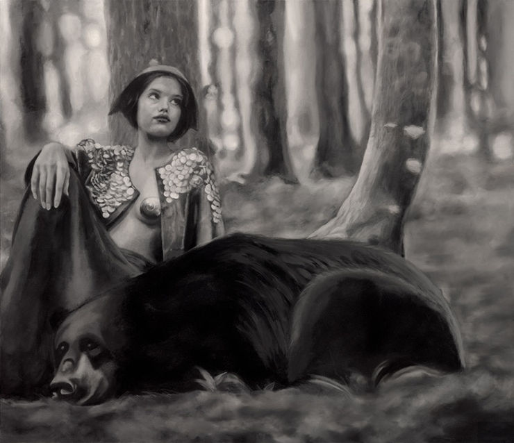 Safe and Sound, 2024 130cm x 110cm (51″ × 43″)