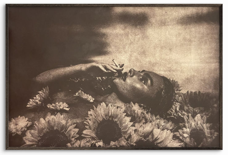 'Serenity' Gumoil , 2025 Size: 120cm x 80cm (47" x 31.4")