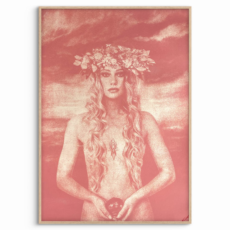 'Eve Came First' Gumoil, 2025 60.5cm x 88.5cm (23.8" x 34.8')