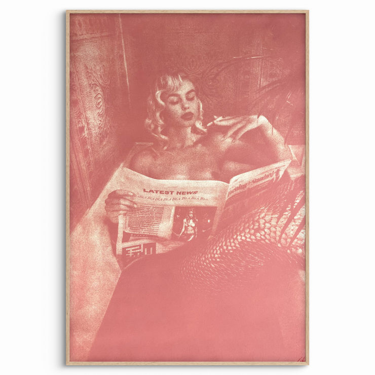 'Once Upon A Time' Gumoil , 2025 Size: 68cm x 102cm (26.7" x 40")