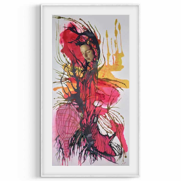 Rooted, 2024 Size: 135cm x 69cm (53" x 27")