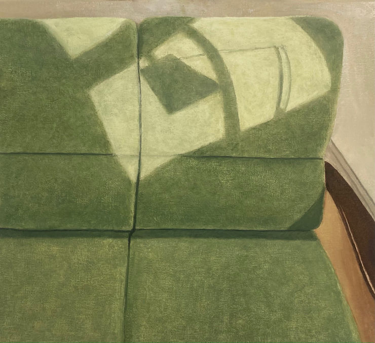 The Shadow Light 2 50 x 55 cm oil on canvas