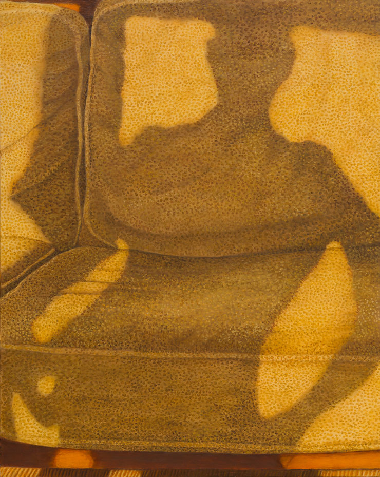 you make things complicated oil on linen 100 x 80 cm