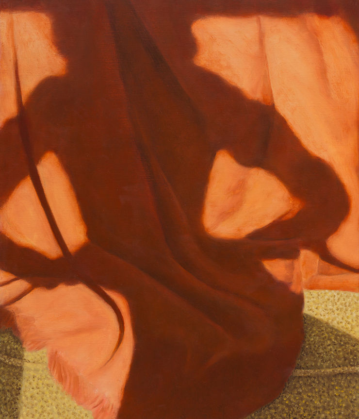 this is the last time oil on linen 70 x 60 cm