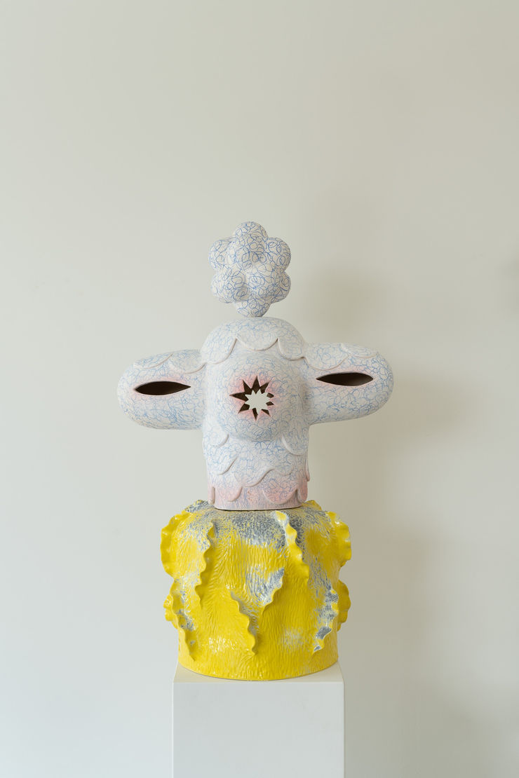 Kartini Thomas Yellow Sculpture