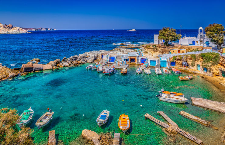 HANDSTAND MILOS GREECE