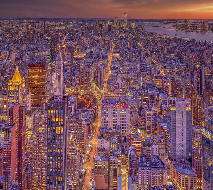 NIGHT FALLS DOWN FIFTH AVENUE, 2019