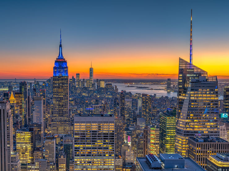 HUMAN RIGHTS DAY - Top of the Rock, NYC, 2020