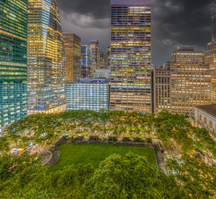 AFTER THE STORM, BRYANT PARK NYC, 2021