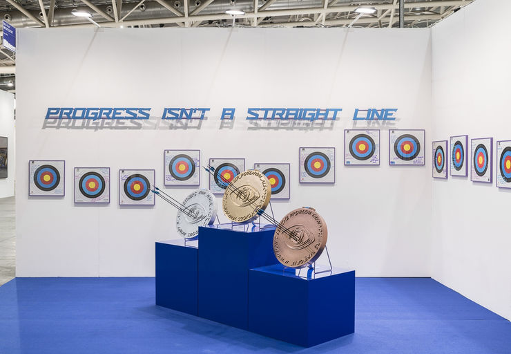 PROGRESS ISN'T A STRAIGHT LINE: SOLO BOOTH BY SAGG NAPOLI AT ARTISSIMA 2022