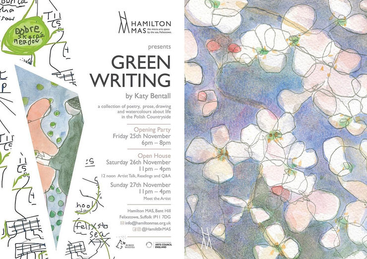 Greenwriting A collection of poems and drawings about life in the Polish countryside by Katy Bentall