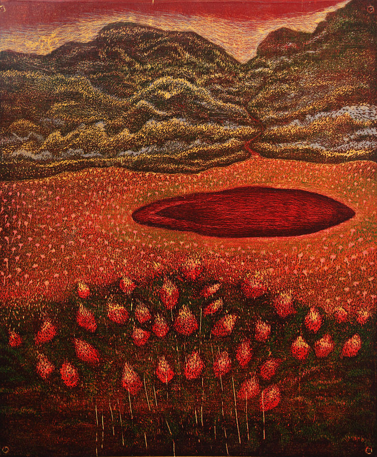 Soghra Khurasani, land-escapes, 2015