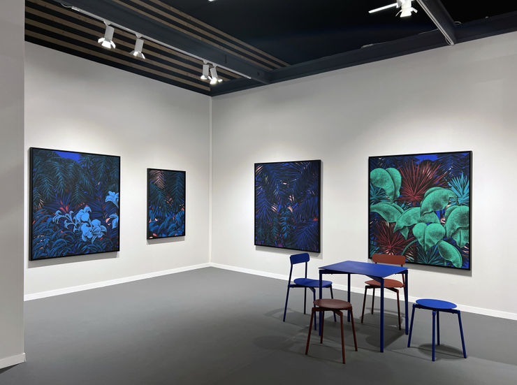 Julien Colombier, Art Paris Art Fair, 2022, Le Feuvre Roze
