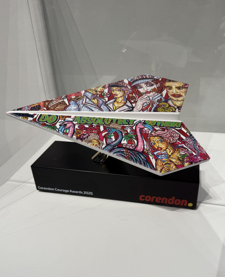 Corendon Courage Awards designed by Lieuwe van Gogh