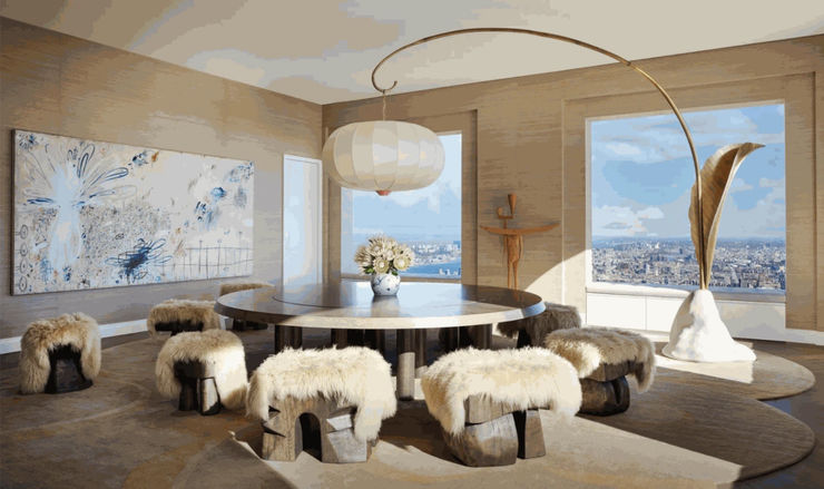 Karina Gentinetta Featured: Inside Kelly Behun’s Heavenly Manhattan Aerie