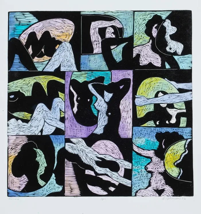 George Johanson (1928-2022), Mirrors (Unframed), 2006