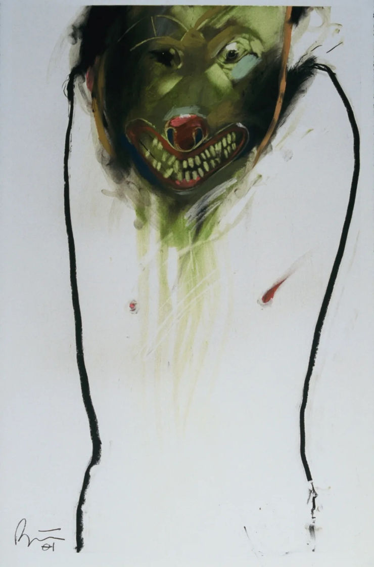 Rick Bartow (1946-2016), In The Bear Mask, 2001