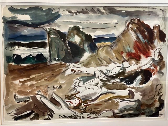 Nelson Sandgren (1917-2006), Near Bandon and the South Coast (Oregon), 1985