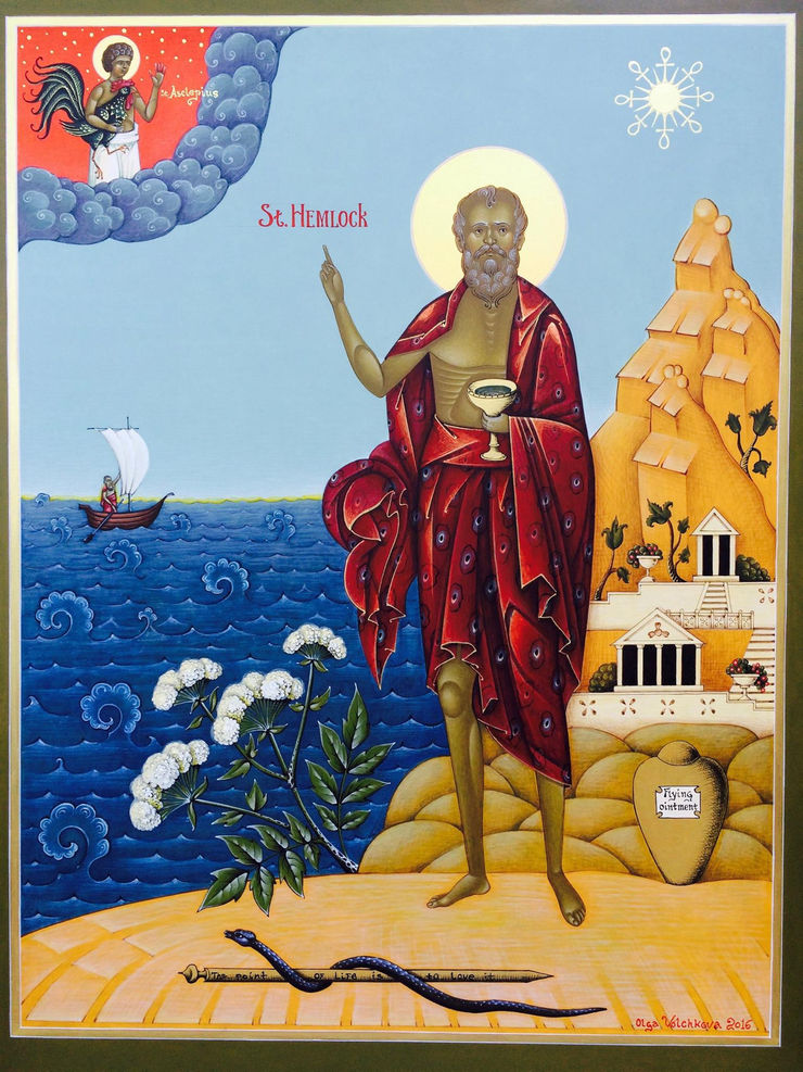 OLGA VOLCHKOVA, Saint Hemlock - Print available