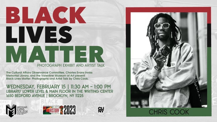 BLM Photography Exhibit and Artist Talk Chris Cook