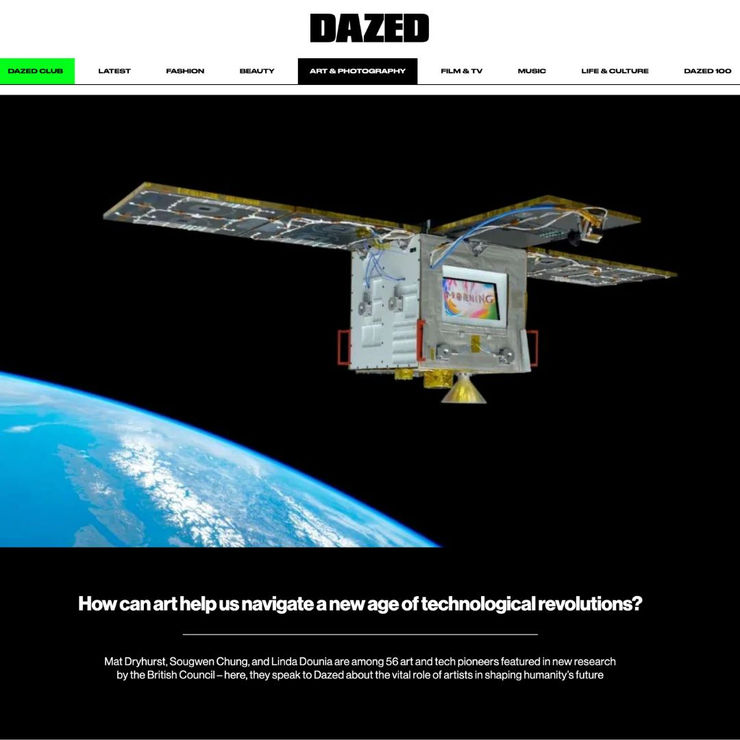 Dazed, Sougwen Chung