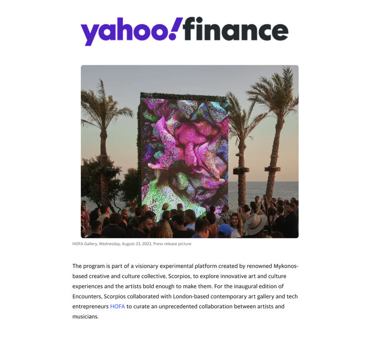 Yahoo! Finance, Scorpios Encounters