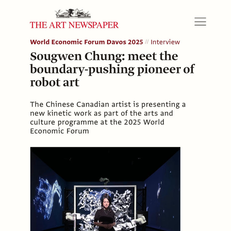 The Art Newspaper, Sougwen Chung
