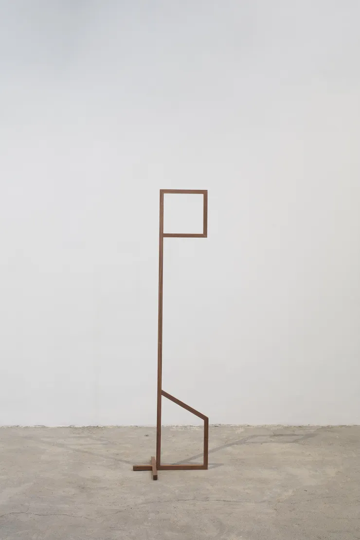 Ana Mazzei Senhora, 2022 Wood 152 x 36 x 40 cm (59.84 x 14.17 x 15.75 in)