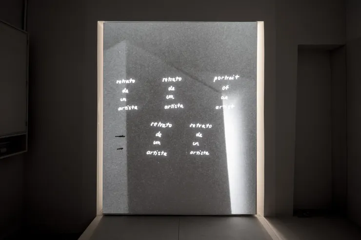 Manuela de Laborde Retrato de un artista, 2022 16mm, Apple ProRes 422 HQ - Colour, Black and White, No Sound. 18´00” 1620 x 2048 | 23.98 fps