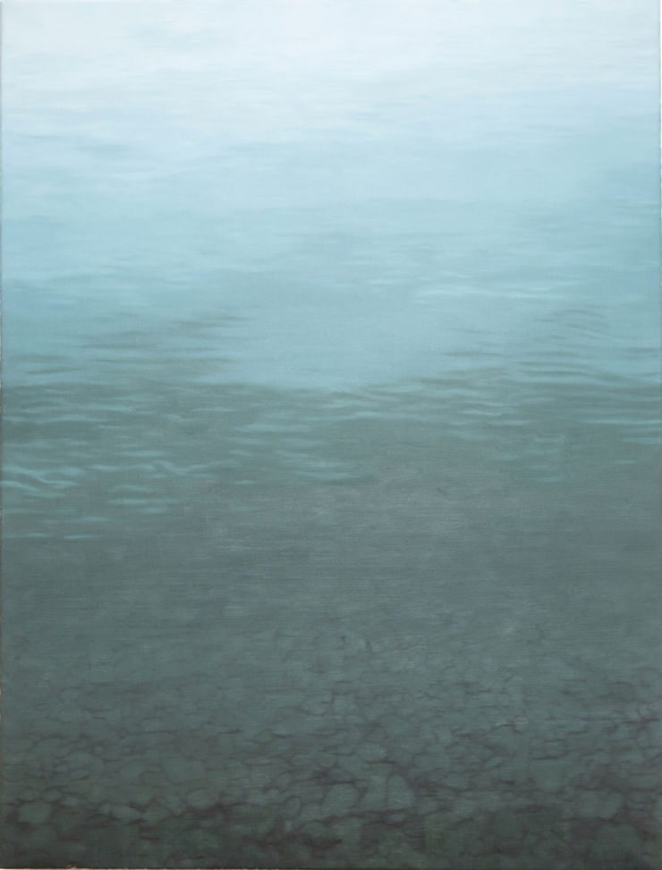 Heiðarvatn, 2016. Olía á striga / Oil on canvas. 170 x 130 cm