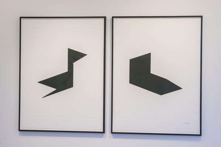 Horn skugga, 2016 Þrykk á pappír Hver er 75x57 cm / Rammamál er 80x61 cm KEH0179