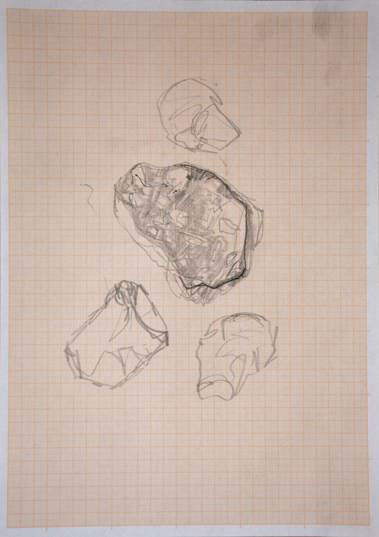 Að gera kunnugt (Vinnuminni) , 2014 blý á pappír Making Know (Working memory), 2014 graphite on paper 42 x 29,5 cm