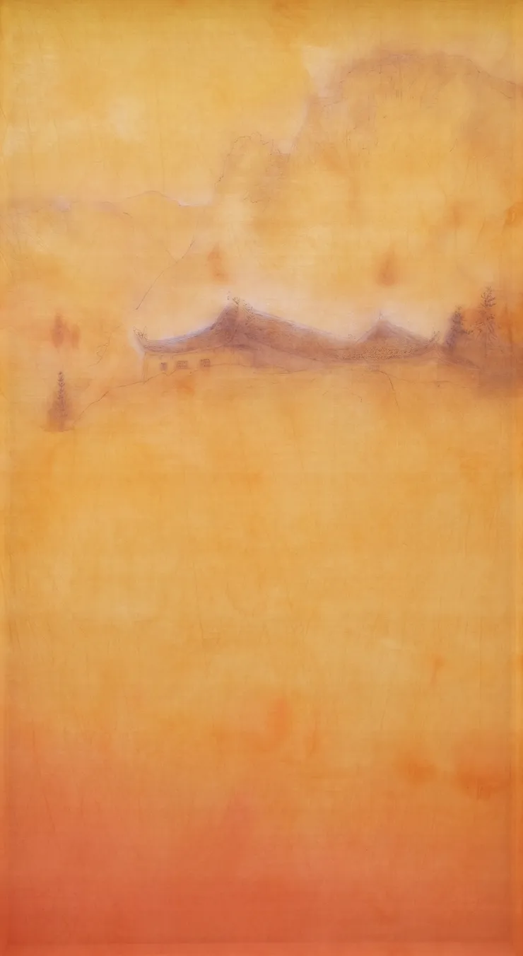 Le Thuy Forgotten Summer 70X130Cm Silk Painting 2019