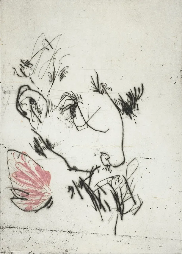 GAËL DAVRINCHE - SANS TITRE 00 I ENGRAVING AQUATINT AND DRY POINT