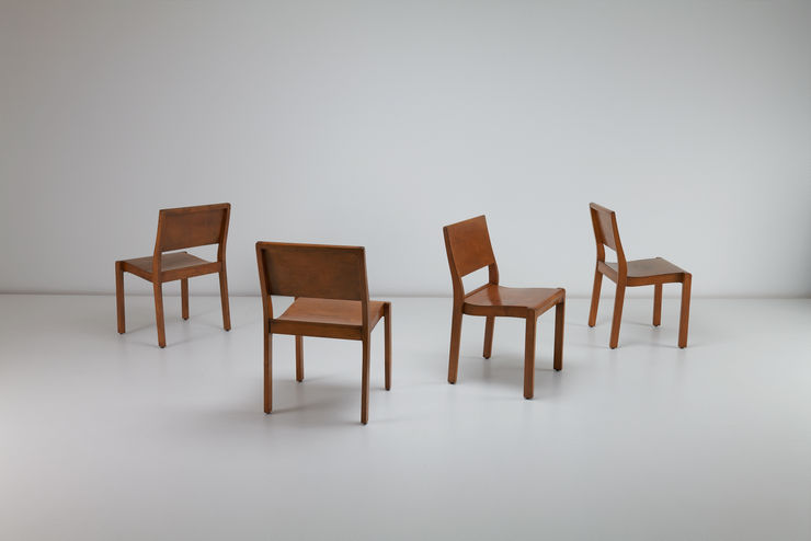 Vintage Alvar Aalto, Model 11 Stacking Chairs London