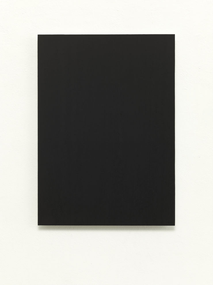 Frank Gerritz Dark Space VII, 2012 Paintstick on acid free cardboard on aluminum dibond 16 1/2 x 11 3/4 in 42 x 30 cm