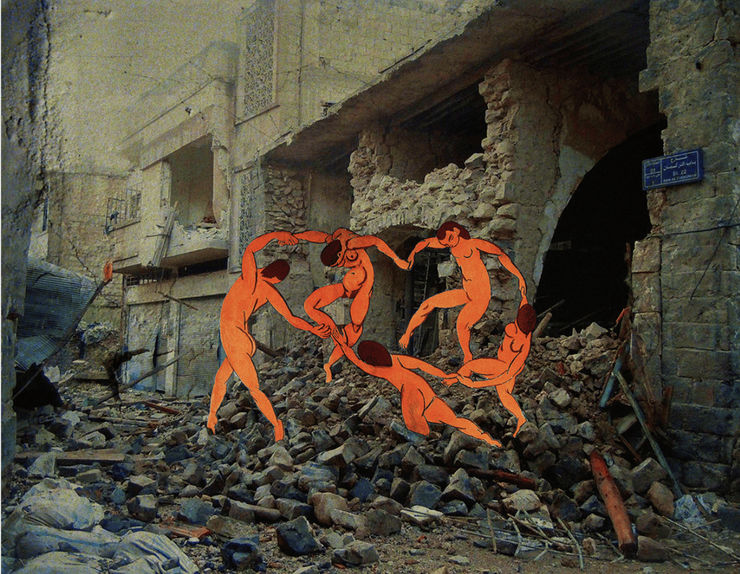 Tammam Azzam, Matisse From the series The Syrian Museum, 2013, C-Print diasec mounting, 55 x 70.84 cm, Edition of 5 + 3 AP