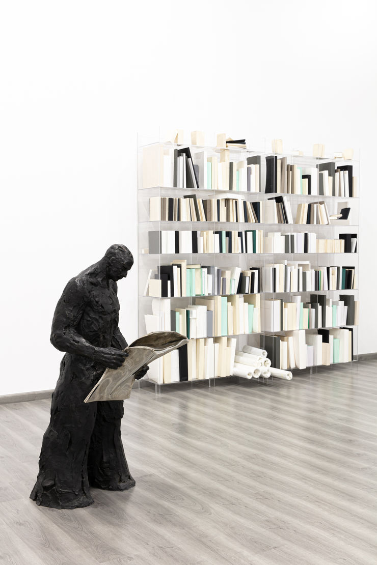 A view of the artworks in the Nostalgia exhibition