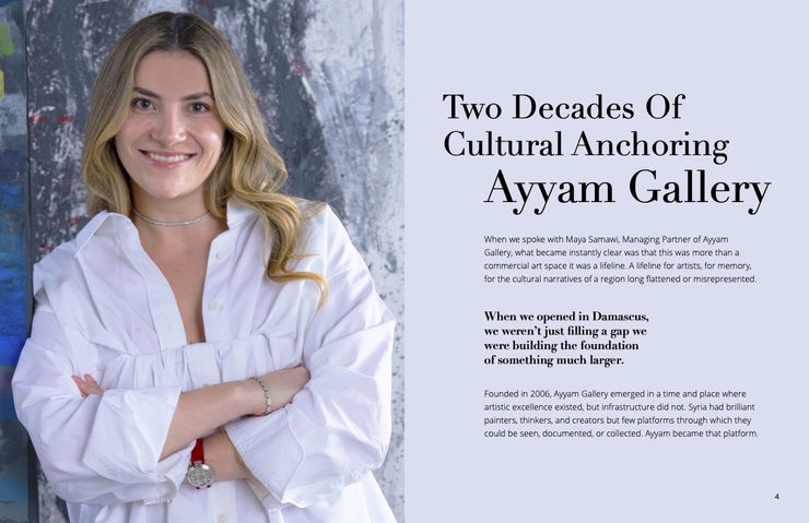 Two Decades of Cultural Anchoring , Ayyam Gallery