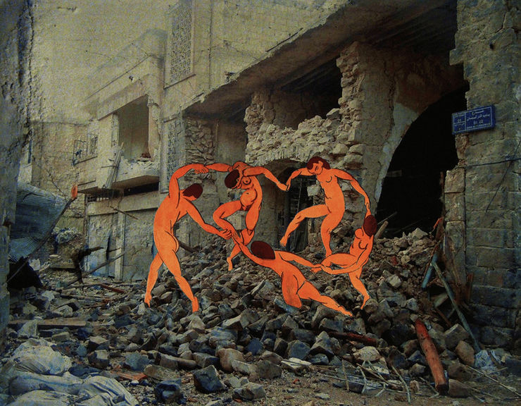 Tammam Azzam, Matisse From the series The Syrian Museum, 2013, C-Print diasec mounting, 55 x 70.84 cm, Edition of 5 + 3 AP