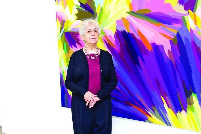 Portrait of Samia Halaby