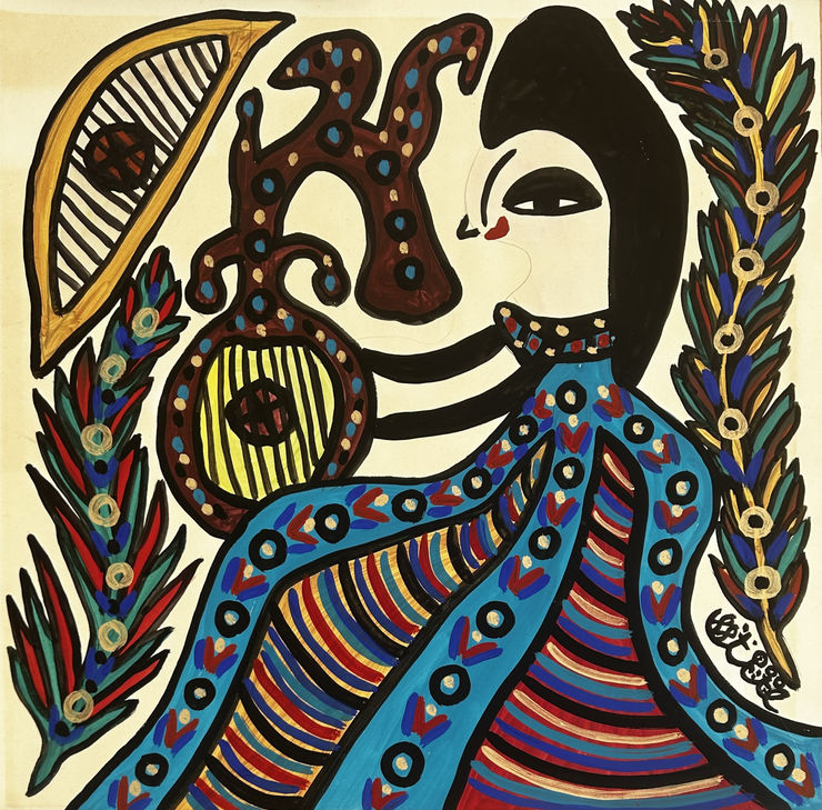 BAYA, Sans titre , 1988