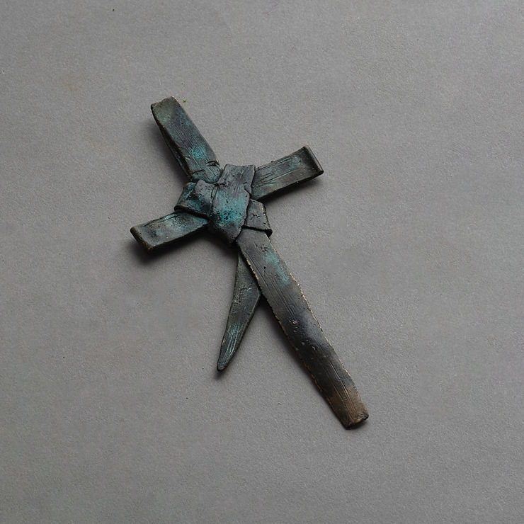 Christine Massey Lent #3, 2023 Lost wax bronze 12.5 x 5.5 cm